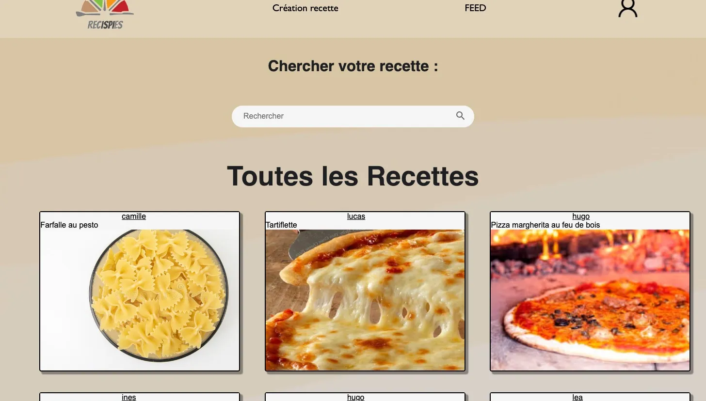 Capture d'écran de Recispies